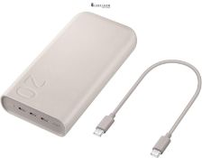 Samsung Galaxy Official 20,000 mAh Battery Pack, 45W Super Fast Charging (with USB-C to C Data Cabl