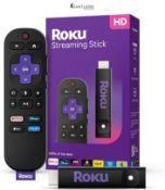 NEW - Roku® Streaming Stick™ 2025 – HD Roku Streaming Device for TV with Voice Remote – Free and Li