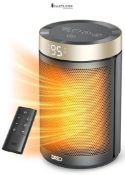 Dreo Electric Heater, 1500W Energy Efficient Space Room Heater, Upgrade Remote Portable Ceramic Fan