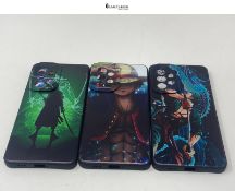 4-Piece Case for Samsung Galaxy A53 5G 6.5 Inch, Animated One Piece Luffy Zoro Gear 5 Sun God Nika