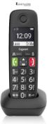 RRP £63.72 - Gigaset Landline Phone E290HX, Black, Extra Handset with Charging Stand
