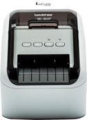 RRP £69.89 - Brother QL-800 Label Printer, Address Labeller, PC Connected, Desktop, Red & Black Pri