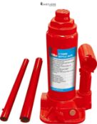Hilka 82240530 3 Tonne Bottle Jack, Red