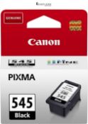 Canon Ink - PG-545 Genuine Black Printer Ink Cartridge - (1 x Cartridge) - Compatible with PIXMA TR