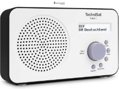 TechniSat VIOLA 2 - portable DAB radio (DAB+, FM, loudspeaker, headphone jack, two-line display, bu