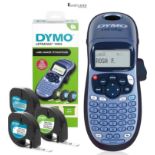 RRP £53.12 - Dymo LetraTag LT-100H Label Maker Starter Kit | Handheld Label Printer Machine | with
