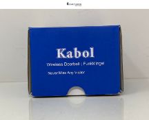 Kabol Wireless Doorbell, Plug in 1000ft Cordless Door Bell Chime, 55 Melodies, 5 Volume Levels, IP6