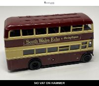Corgi Classics South Wales Echo & Evening Express Double Deck Bus Diecast Model