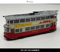 Corgi Classics Metropolitan Electric Tramways Double Deck Tram Whitbread & Force Advertising Model