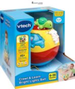 VTech Crawl & Learn Baby Activity Ball, Baby Play Centre, Educational Baby Musical Toy, Sound Toy W