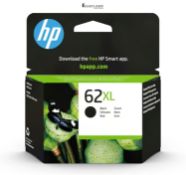 HP 62XL High Yield Black Original Ink Cartridge (C2P05AE) – Works with: ENVY: 5540, 5542, 5544, 554