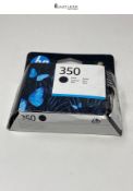 HP CB335EE 350 Original Ink Cartridge, Black, Single Pack