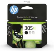 HP 3YM62AE 305XL High Yield Original Ink Cartridge, Black, (Pack of 1) Packaging may vary