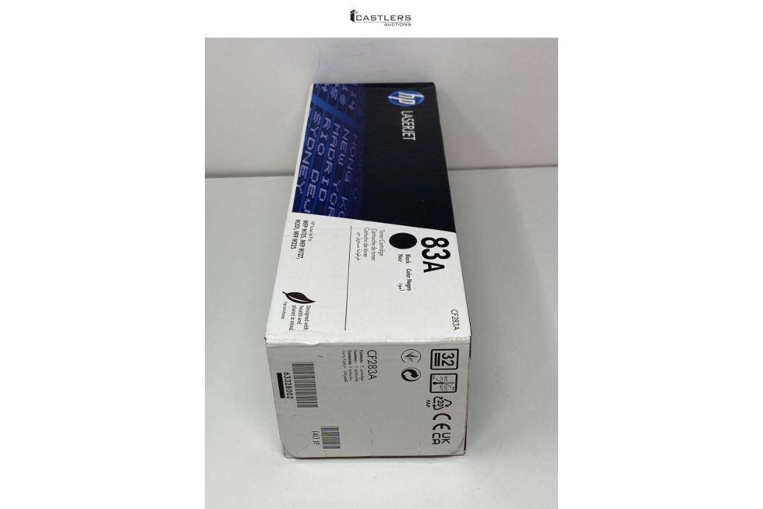 RRP £72.11 - HP CF283A 83A Original LaserJet Toner Cartridge, Black, Single Pack - Image 1 of 3