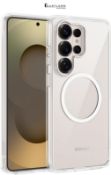 Belkin SheerForce Clear Magnetic Phone Case for Samsung Galaxy S26 Ultra, 4M Drop Protection, Anti-