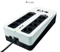 RRP £108.81 - Eaton 3S 850 FR Surge Protector UPS - Off-Line UPS - Uninterruptible Power Supply - 8