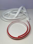 4M Silicone Shower Tray Sealing Strip,Bath Sink Bathtub Edging Edge Seal Trim,Gap Cover Caulk,Wet R