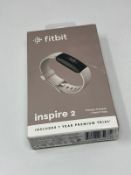 RRP £68.00 - Fitbit Inspire 2 Health & Fitness Tracker with 1-Year Fitbit Premium Included, 24/7 He