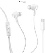 Belkin SoundForm ANC Earphones Wired with USB-C Connector, In-Ear Headphones with Microphone - Earb