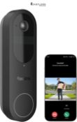 RRP £119.99 - Reolink Doorbell Camera Wireless 2K 4MP with Smart Detection, Video Doorbell with Hea