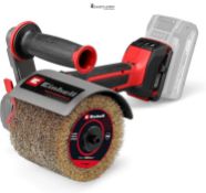 RRP £139.99 - Einhell Professional Cordless Brush Sander 18V Power X-Change, Brushless, max. 3200 R