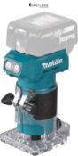 RRP £133.20 - Makita DRT52Z 18V Li-ion LXT Brushless Router/Trimmer, Batteries and Charger Not Incl