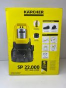 RRP £139.00 - Kärcher SP 22.000 Dirt Level Sensor Submersible Pump for Dirty Water, Flow Rate: 22,0