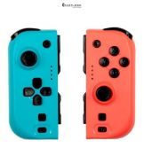 Konix Joypads Controller Pair for Nintendo Switch and Switch OLED - 8 Hour Battery Life - Vibration
