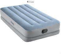 Intex Twin Dura-Beam Comfort 64157 Air Bed with Fastfill USB Pump, Inflated Size: 99 cm x 191 cm x