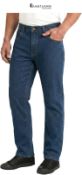 NEW - Lee Cooper Men's Jeans Classic Regular Fit with 5 Pockets Design Zip Fly & Belt Loop Heavy Du
