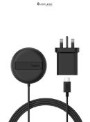 Belkin Magnetic Wireless Charging Pad 15W with Pop-Up Stand - MagSafe-Compatible Certified Qi2 Wire