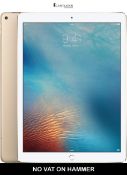 Apple iPad Pro (1st Generation, 12.9-inch, 2015), 128GB, Wi-Fi + Cellular, Gold