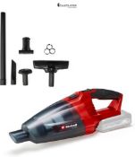 Einhell Cordless Handheld Vacuum Cleaner 18V Power X-Change, For Cleaning Floors, Stairs, Sofas, Ca