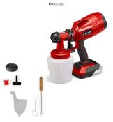 RRP £59.98 - Einhell Cordless Fence & Decking Paint Sprayer 18V Power X-Change, 650ml/min, Fast and