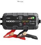 RRP £91.99 - NOCO Boost Sport GB20 500A UltraSafe Car Jump Starter, Jump Starter Power Pack, 12V Ba