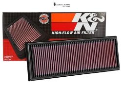 NEW - RRP £58.28 - K&N Engine Air Filter: High Performance Washable Replacement Filter: Compatible