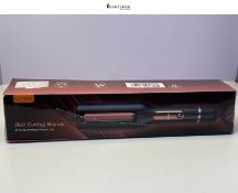 4 in 1 Adjustable Wave Curling Iron - 22/25/32/38mm Ionic Beach Waver Hair Curler with Ceramic Elec