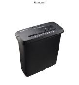 Amazon Basics 8-Sheet Strip Cut Paper, CD and Credit Card Shredder, Black