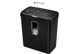 Fellowes Powershred FS-6C 6 Sheet Cross Cut Personal Shredder for Home and Office Use - 15 Litre Bi