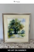 John Lidzey (1935-2009), Watercolour Landscape