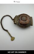 Antique Sri Lankan Copper and Brass Lime Box (Killotaya), 19th Century