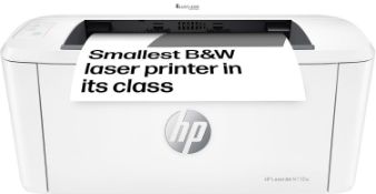 RRP £74.97 - HP LaserJet M110w Wireless Black & White Printer | Print from phone or tablet | Small