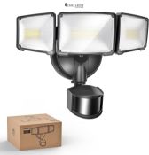 NEW - RRP £56.99 - Philips 24W 3500LM LED Security Lights w/PIR Motion Sensor Outdoor, 5000K Daylig