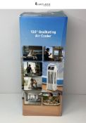 RRP £129.99 - Portable Air Cooler, 6 in 1 Air Conditioner 1200ML Evaporative Air Cooler with Remote