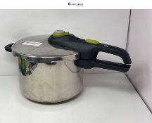 RRP £53.99 - Tefal Secure 5 Neo Stainless Steel Pressure Cooker, 6L, Induction