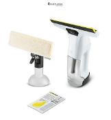 RRP £69.99 - Kärcher Window Vac WV 6 Plus, Extra Long Battery Running Time of 100 min, LED Battery