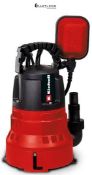 RRP £67.98 - Einhell 2-in-1 Clean/Dirty Water Pump - 700W Submersible Pump, 16,000 L/H, Float Switc