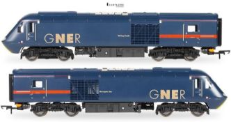 RRP £327.95 - Hornby Diesel Train - R30343 GNER Class 43 HST Bo-Bo Train Pack - Era 9 00 Gauge Loco