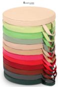NEW - RRP £83.84 - Sawysine 12 Pcs Classroom Floor Cushions for Kids,Multicolor,Round