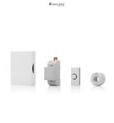 Byron 720k Wired Doorbell Set, Wired Doorbell, Push Bell, Transformer, Cable and Clips